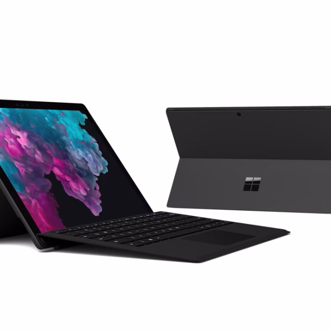 Microsoft Surface Pro 6 | i5-8350U | 8GB RAM | 256GB SSD | Black | 12.3-Inch | Refurbished | Grade C