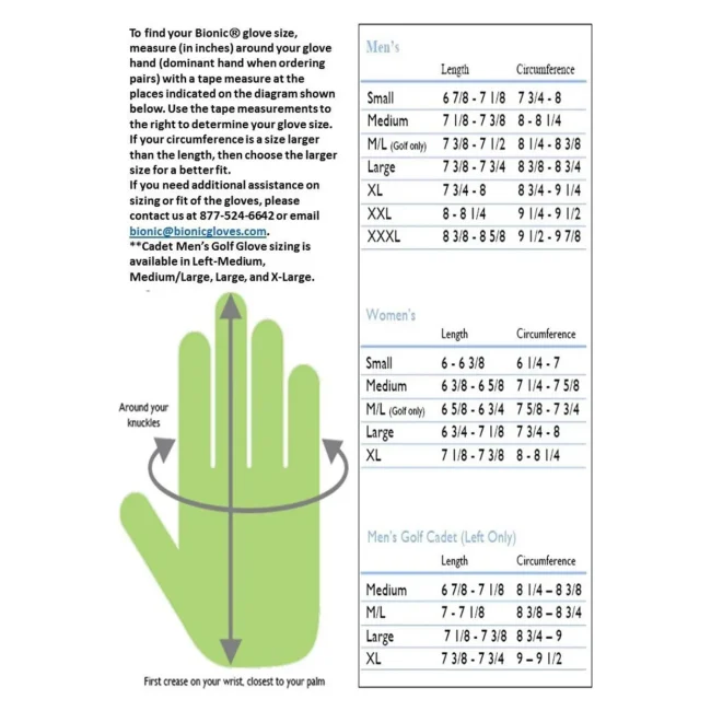 Bionic Gloves RelaxGrip 2.0 Golf Glove - Image 3