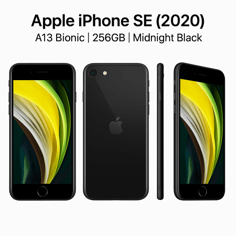 Apple iPhone SE2 (2020) | 256GB | Midnight Black | Premium Grade