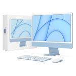 Apple iMac 2021 24″ M1 Blue | 8-Core CPU, 7-Core GPU, 8GB RAM, 256GB SSD | Excellent Condition - Image 6