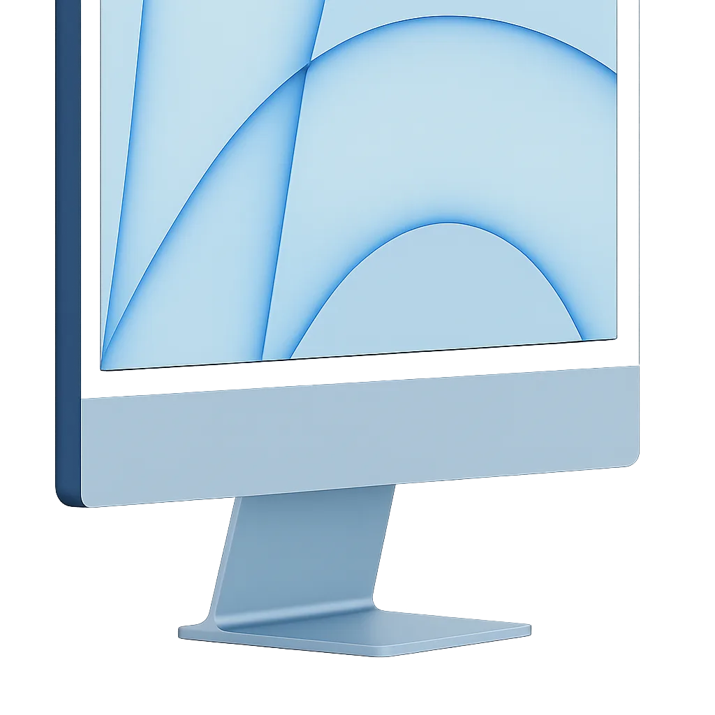 Apple iMac 2021 24″ M1 Blue | 8-Core CPU, 7-Core GPU, 8GB