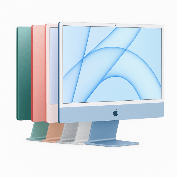 Apple iMac 24" M1 - Blue | 8-Core CPU, 7-Core GPU, 8GB RAM, 256GB SSD | Excellent Condition