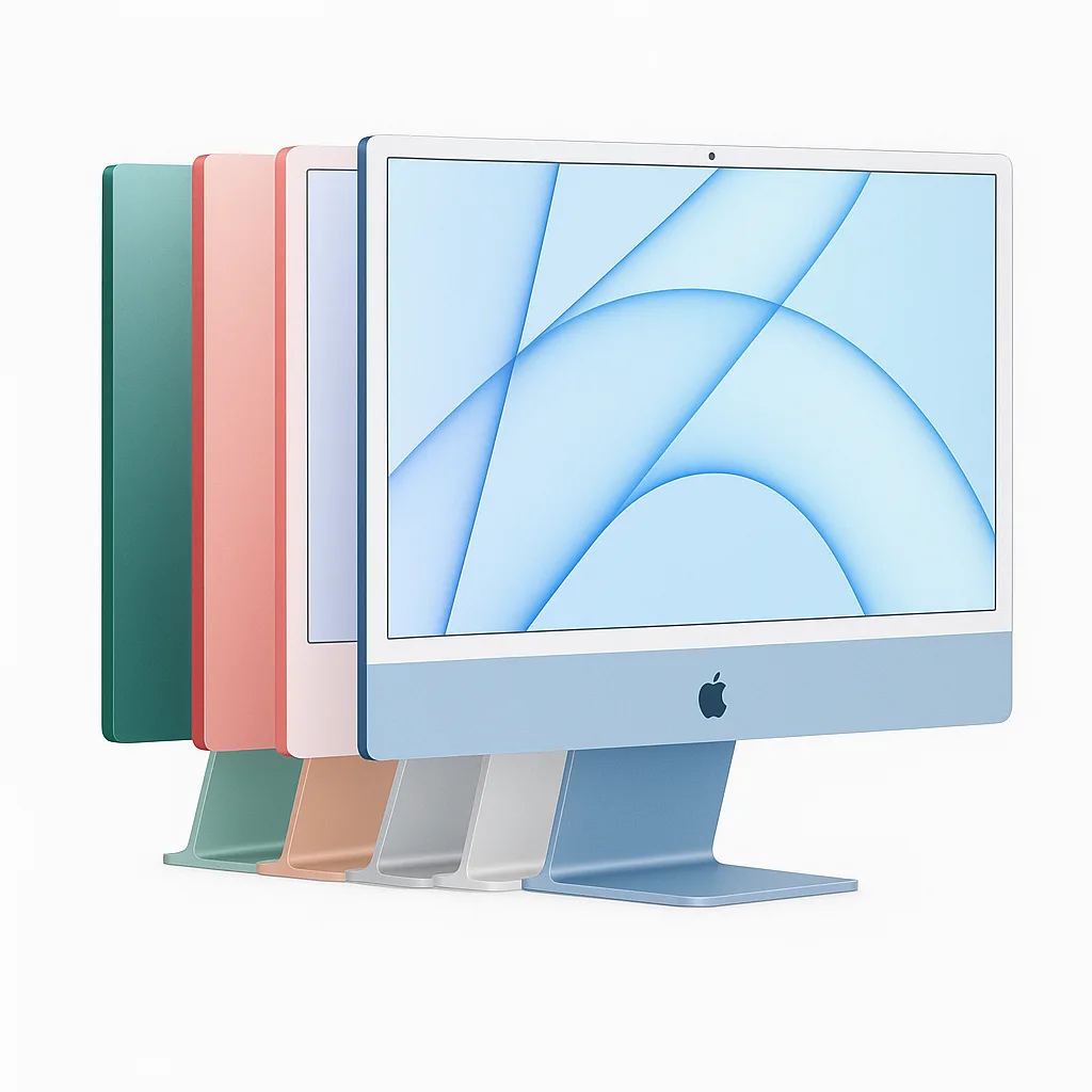 iMac 2021 M1 8GB 256GB ブルー Refurbished 24-inch iMac Apple M1 Chip with 8‑Core CPU and 8