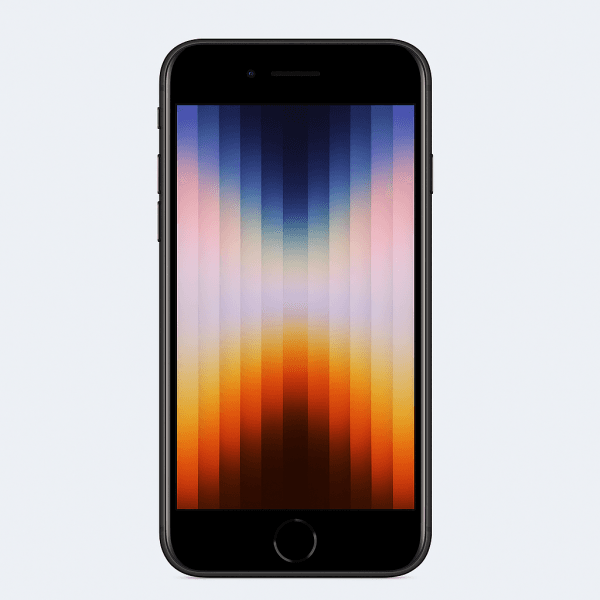 Apple iPhone SE 3rd Gen (2022), 128GB, Midnight Black