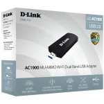 D-Link AC1900 Dual Band Wi-Fi USB 3.0 Adapter | Brand New