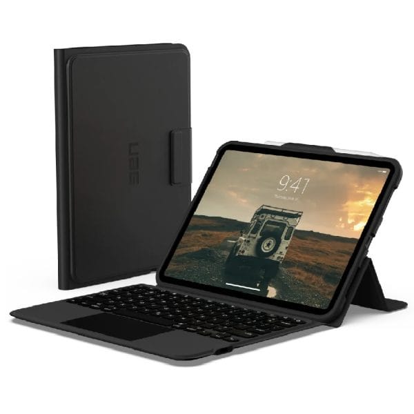 UAG Apple iPad (11.0") 11th Gen (A16)/iPad 10th Gen (10.9") Bluetooth Keyboard with Trackpad Rugged Case (English) - Black/Ash