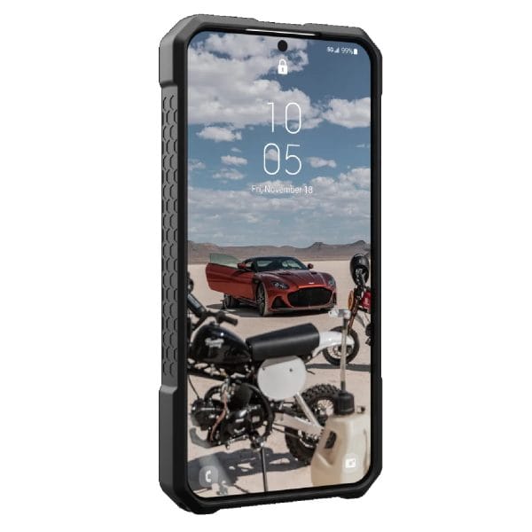 UAG Monarch Pro Magnetic Kevlar Samsung Galaxy S24 5G (6.2") Rugged Case - Black