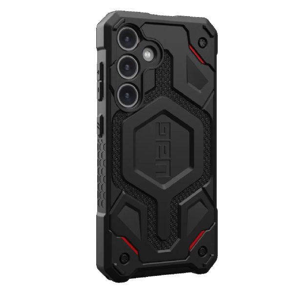 UAG Monarch Pro Magnetic Kevlar Samsung Galaxy S24 5G (6.2") Rugged Case - Black