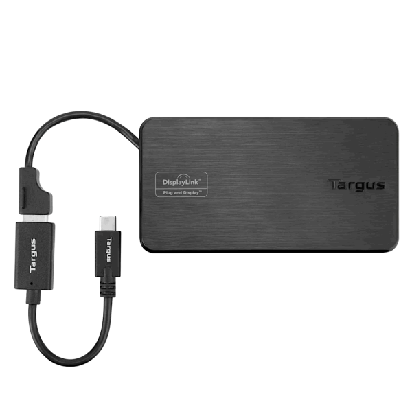Targus Dual Travel USB 3.0 & USB-C Dock | Brand New
