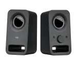 Logitech Z150 Stereo Sound Speakers - Black | Compact Design with Headphone Jack | Brand New - Image 2