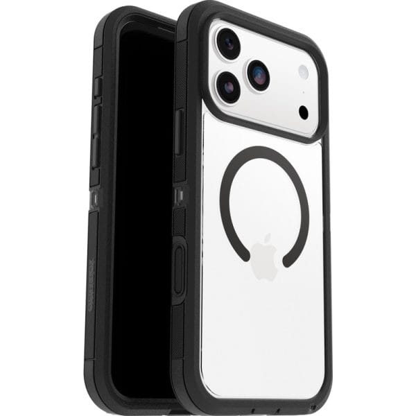 OtterBox Defender XT Pro MagSafe Apple iPhone 17 Pro (6.3") Case Dark Side (Clear/Black)