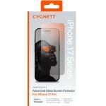 Cygnett CeramicShield Apple iPhone 17 Pro (6.3") Tempered Glass Screen Protector - (CY5535CPTGL), DropProof, Touch Sensitivity, 2 Years Warranty