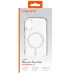 Cygnett AeroMag Apple iPhone 17 (6.3") Magnetic Clear Case - (CY5552CPAEG), TPU Frame, Anti-Yellowing,UV Resistance,Scratch Resistant,2 Years Warranty
