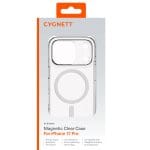 Cygnett AeroMag Apple iPhone 17 Pro (6.3") Magnetic Clear Case - (CY5554CPAEG), TPU Frame, Anti-Yellowing, UV Resistance, 2 Years Warranty
