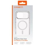 Cygnett AeroMag Apple iPhone 17 Pro Max (6.9") Magnetic Clear Case - (CY5555CPAEG), TPU Frame, Anti-Yellowing, UV Resistance, 2 Years Warranty