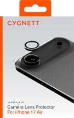 Cygnett Apple iPhone 17 Air (6.5") Camera Lens Protector - (CY5615CYCLP), DropProof, Scratch Resistant, Crystal Clear, 2 Years Warranty